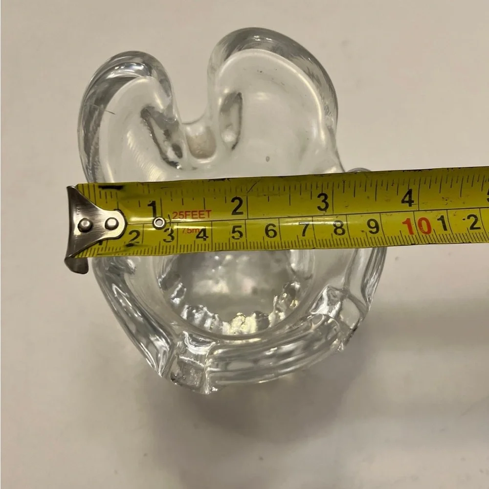Swedish Sunflower Crystal Votive Holder